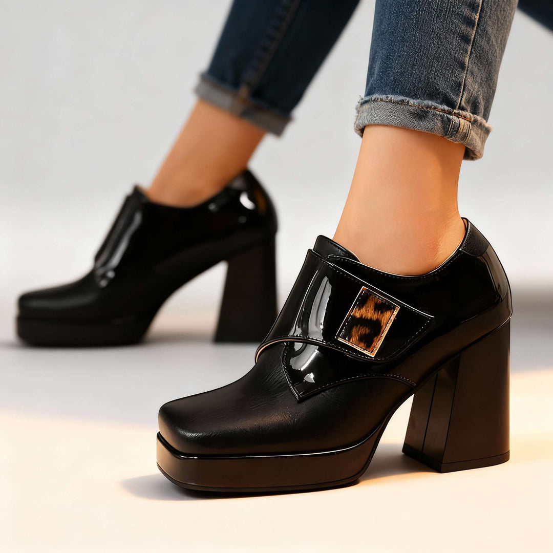 Natalie Block Heels