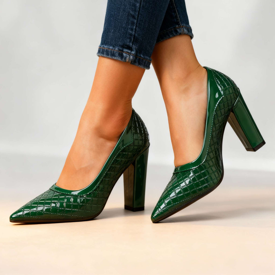 Larissa Textured Heels