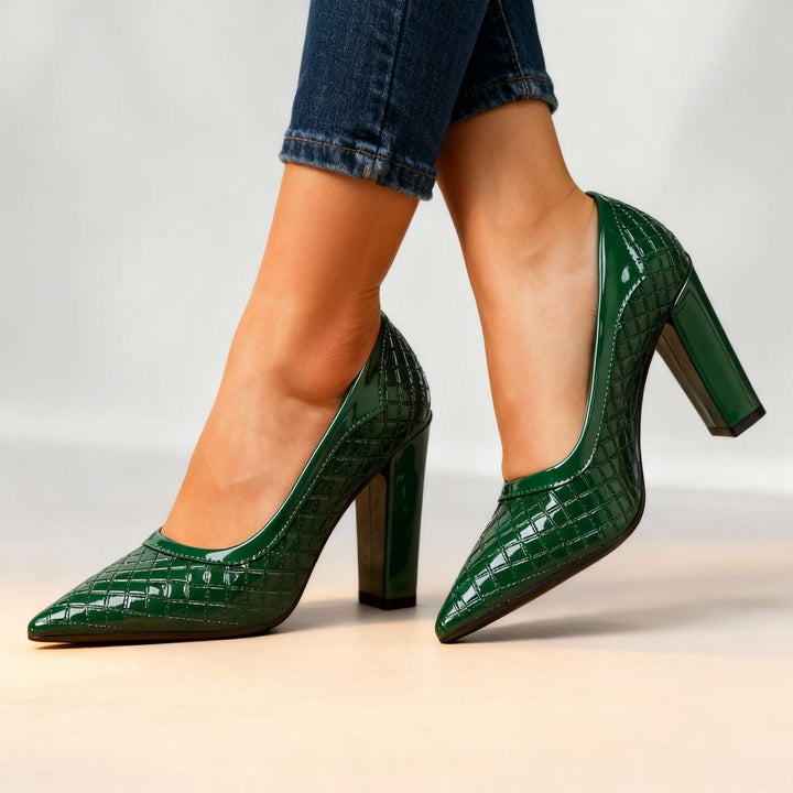 Larissa Textured Heels