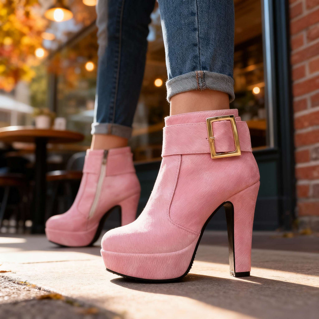 Estelle Buckle Heels