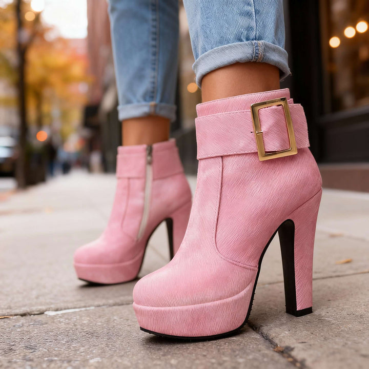 Estelle Buckle Heels