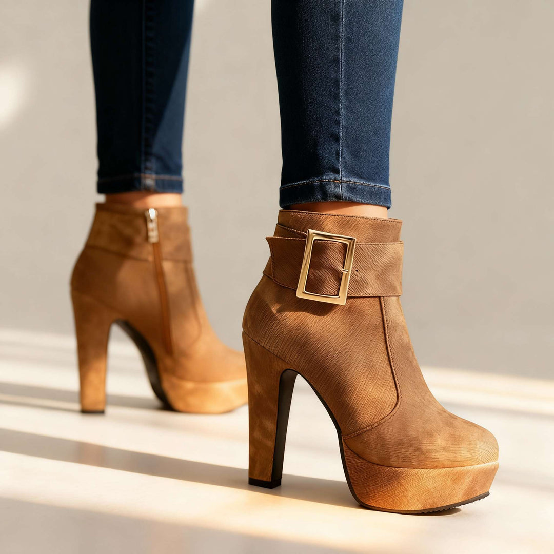 Estelle Buckle Heels