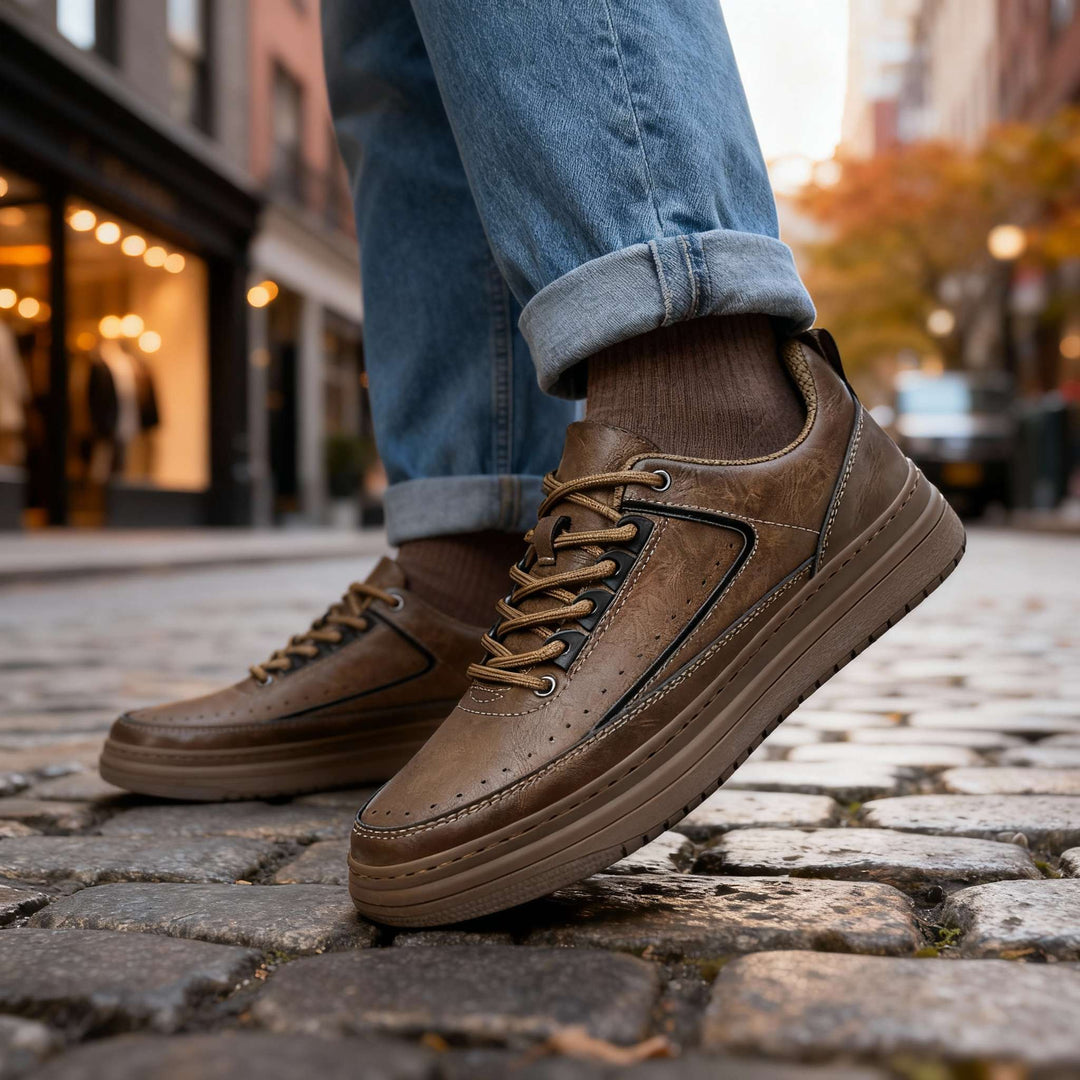 Matthew Leather Sneakers