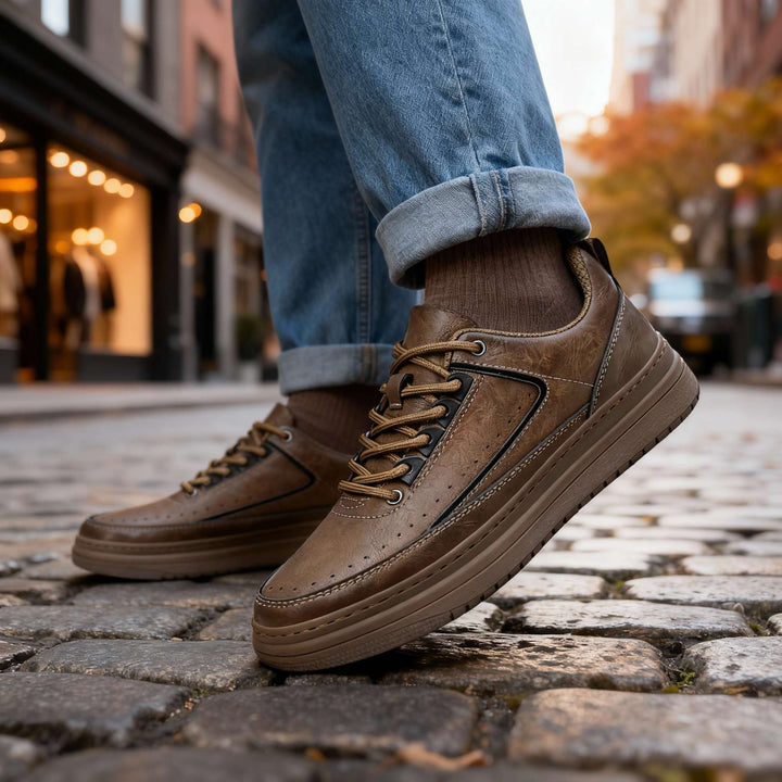 Matthew Leather Sneakers