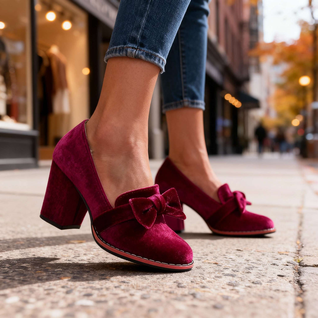 Alicia Velvet Loafers