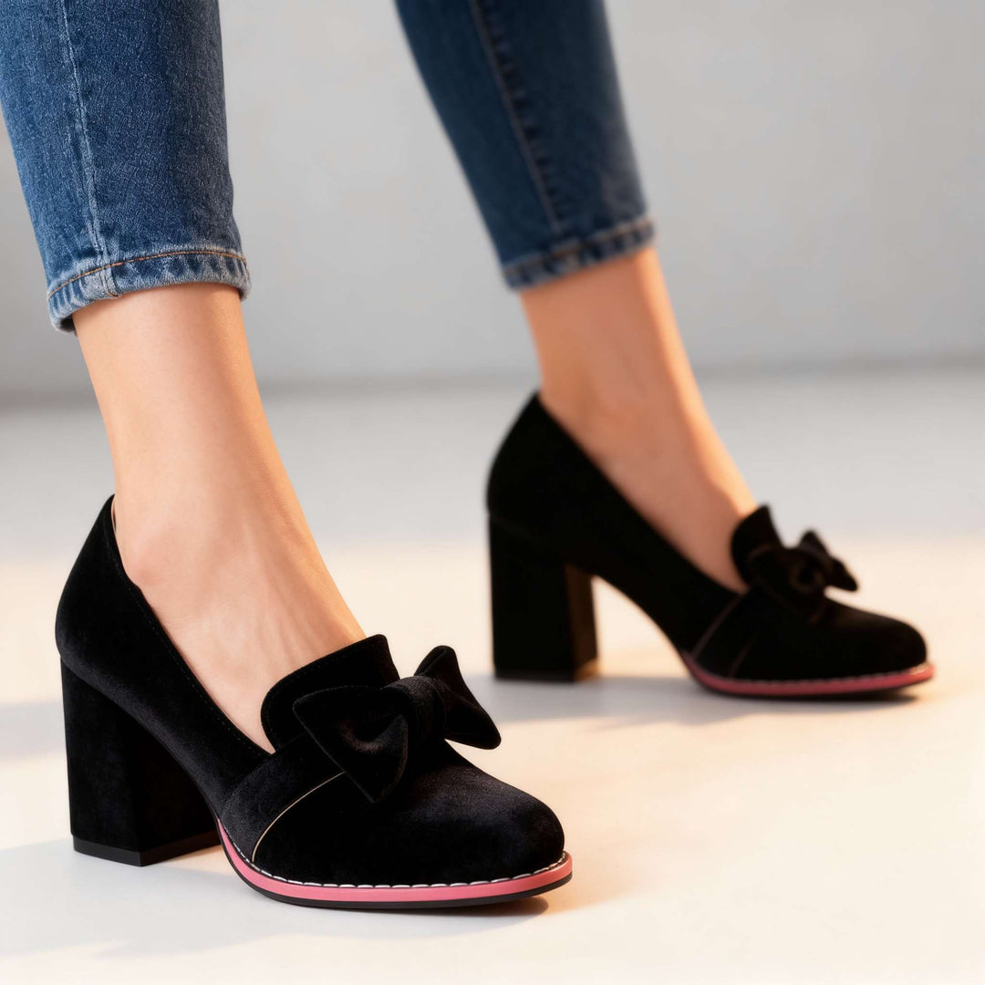 Alicia Velvet Loafers