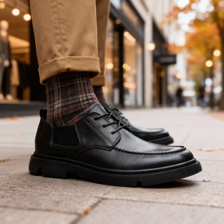 Theodore Leather Derbies