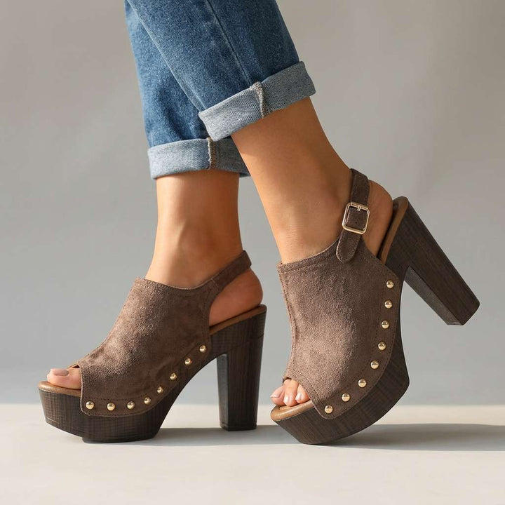 Vanessa Open Toe Heels