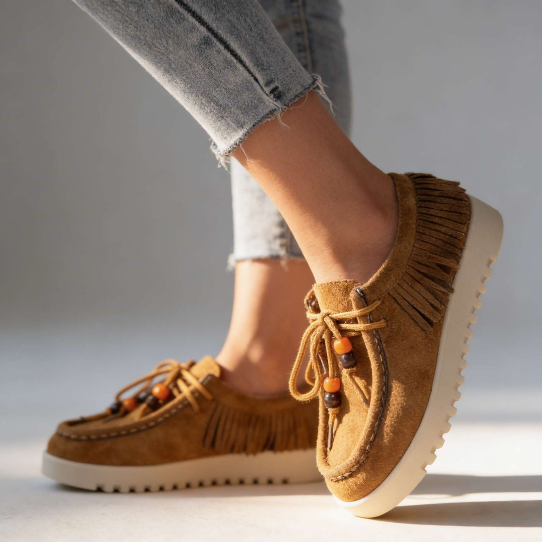 Avery Suede Moccasins