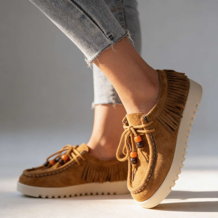 Avery Suede Moccasins