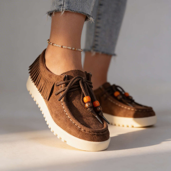 Avery Suede Moccasins