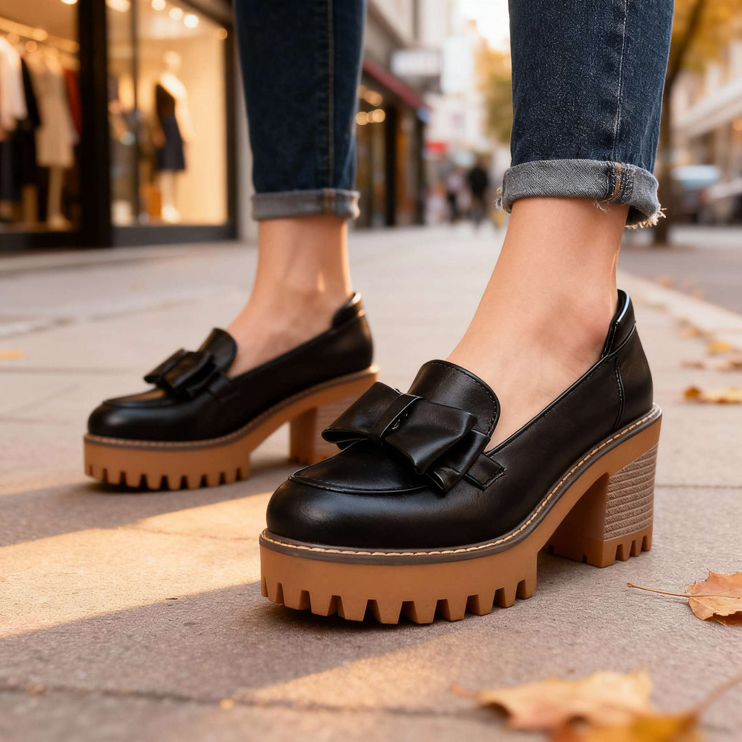 Mira Bow Loafers