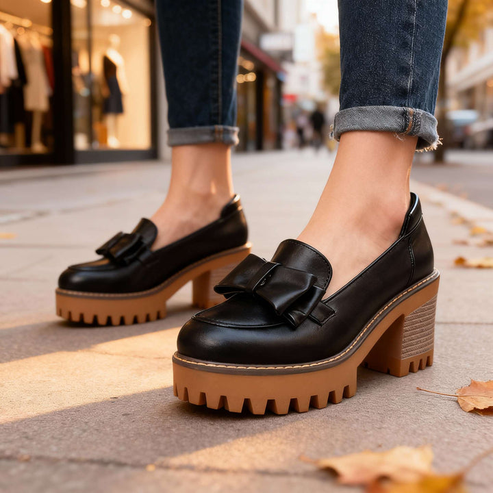 Mira Bow Loafers