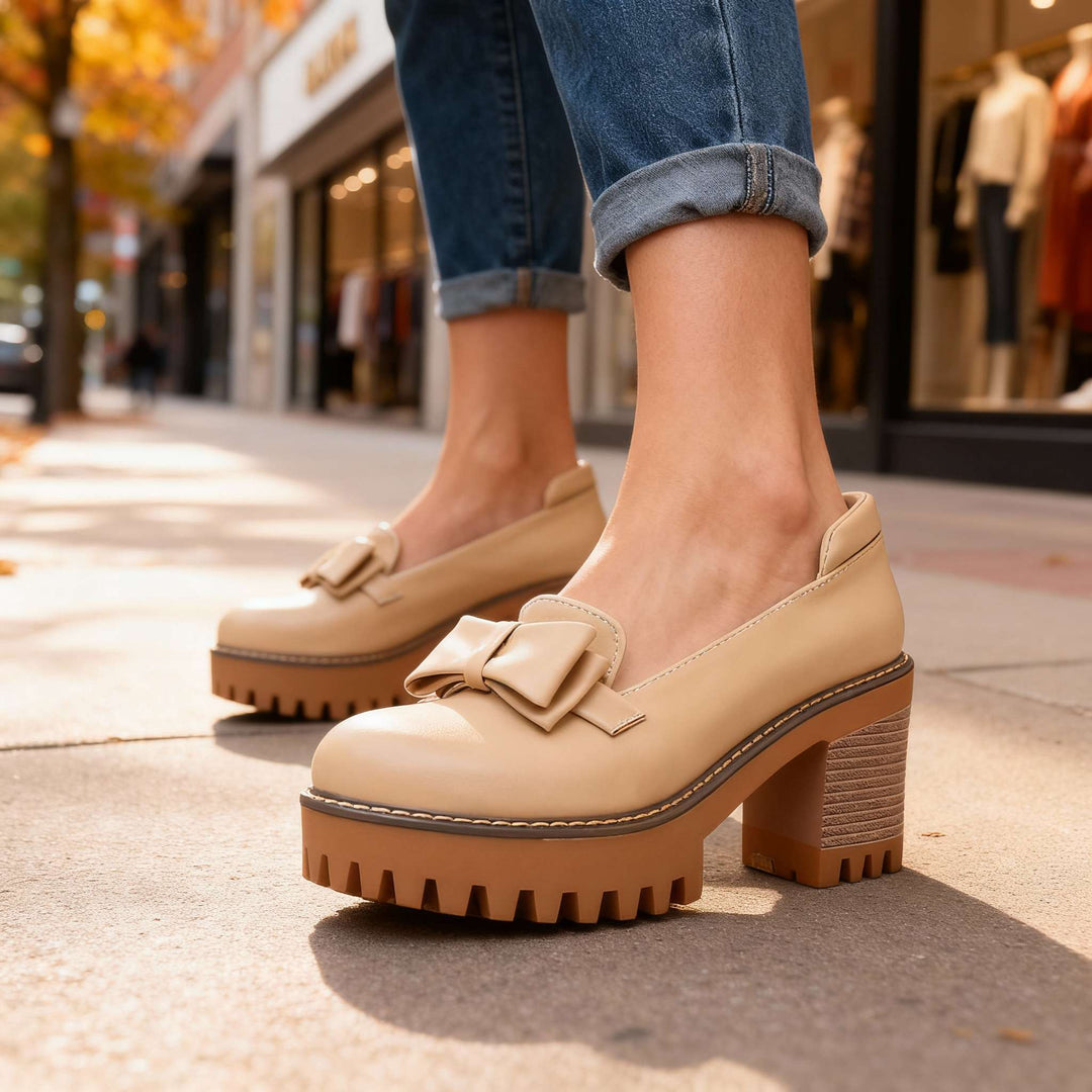 Mira Bow Loafers