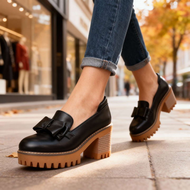 Mira Bow Loafers