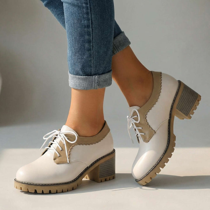 Ashley Lace-Up Heels