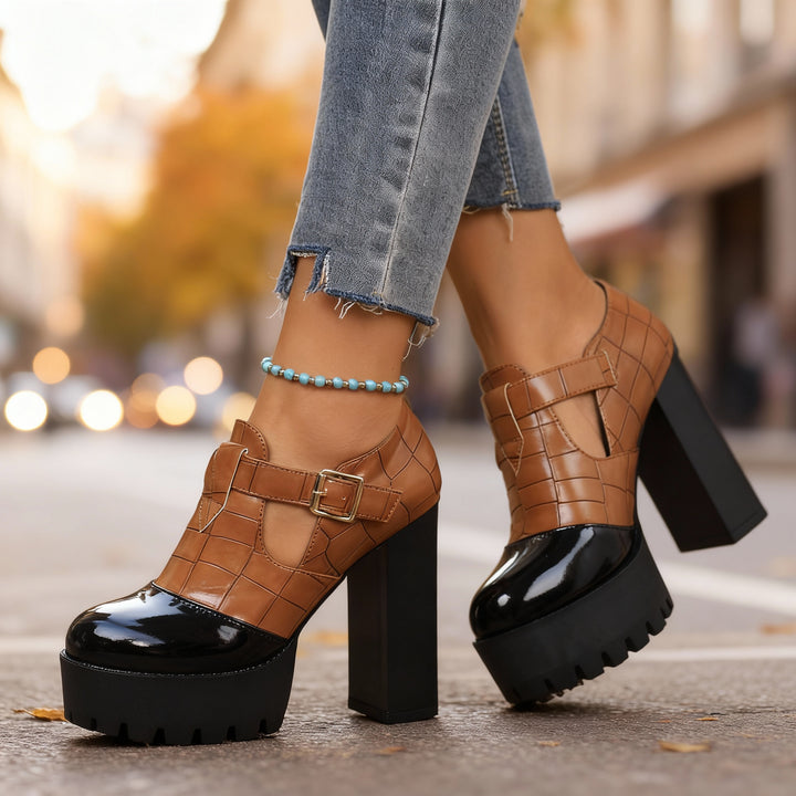 Andrea Block Heels