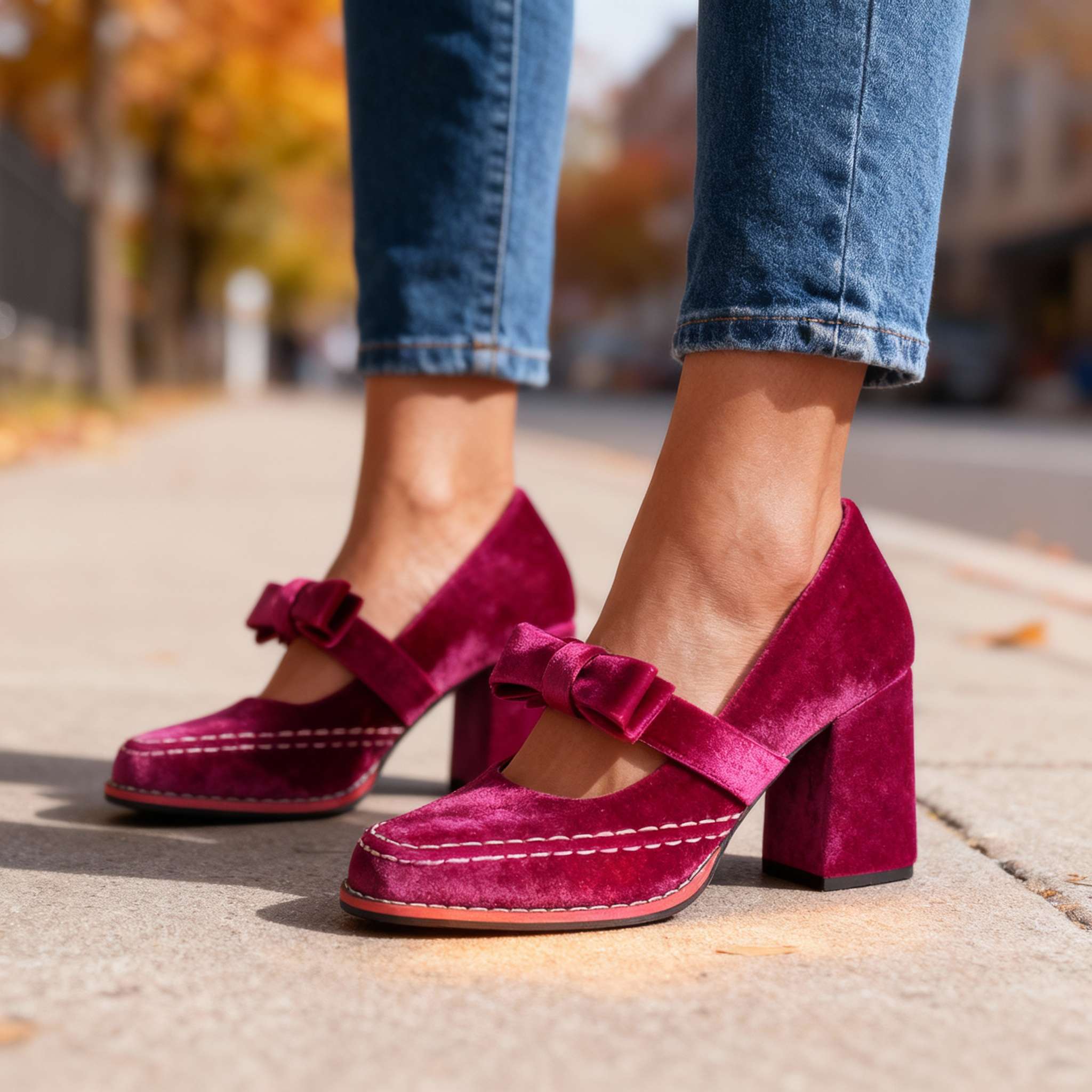 Alessia Velvet Loafers – Hudson Hills