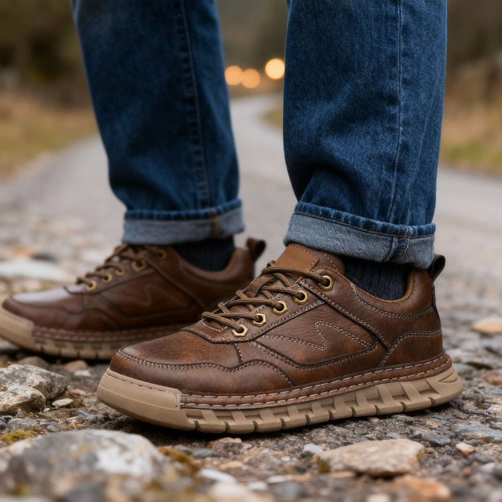 Captain Leather Sneakers