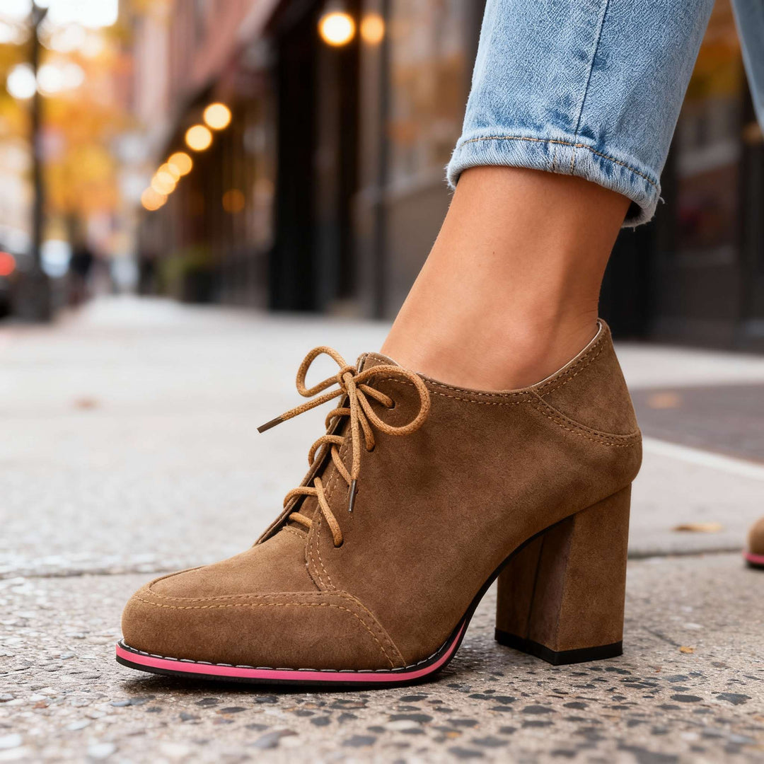 Kiana Lace-Up Heels