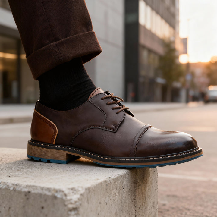 Geoffrey Scott Cap-Toe Derbies