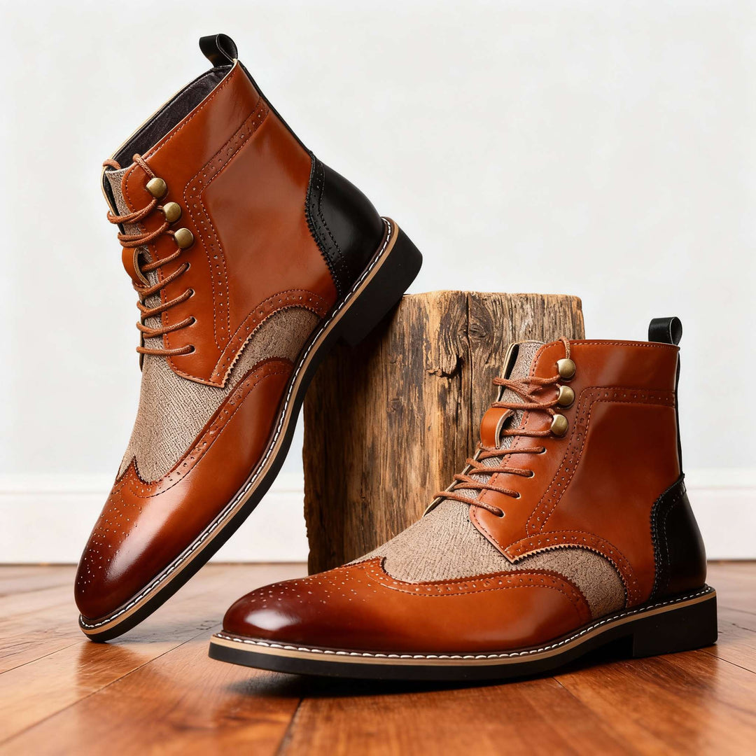 Benjamin Jones Laced Boots