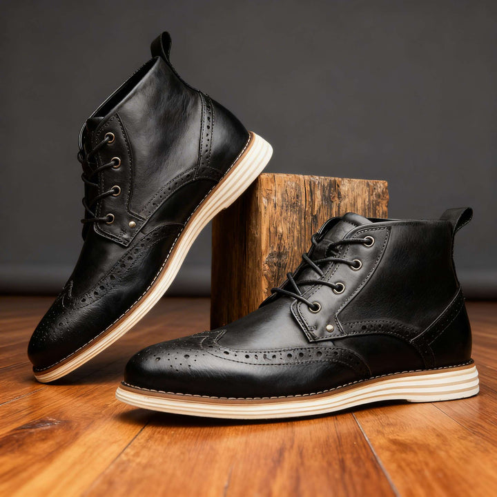 Cohen Forbes Leather Brogue Sneakers