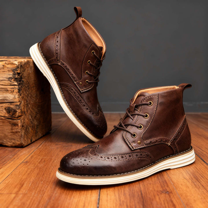 Cohen Forbes Leather Brogue Sneakers