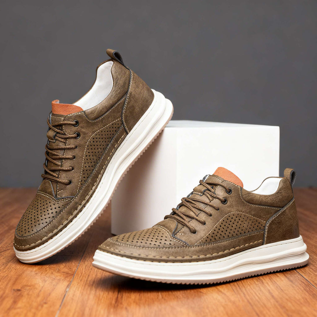 Robert Johnson Breeze Leather Sneakers