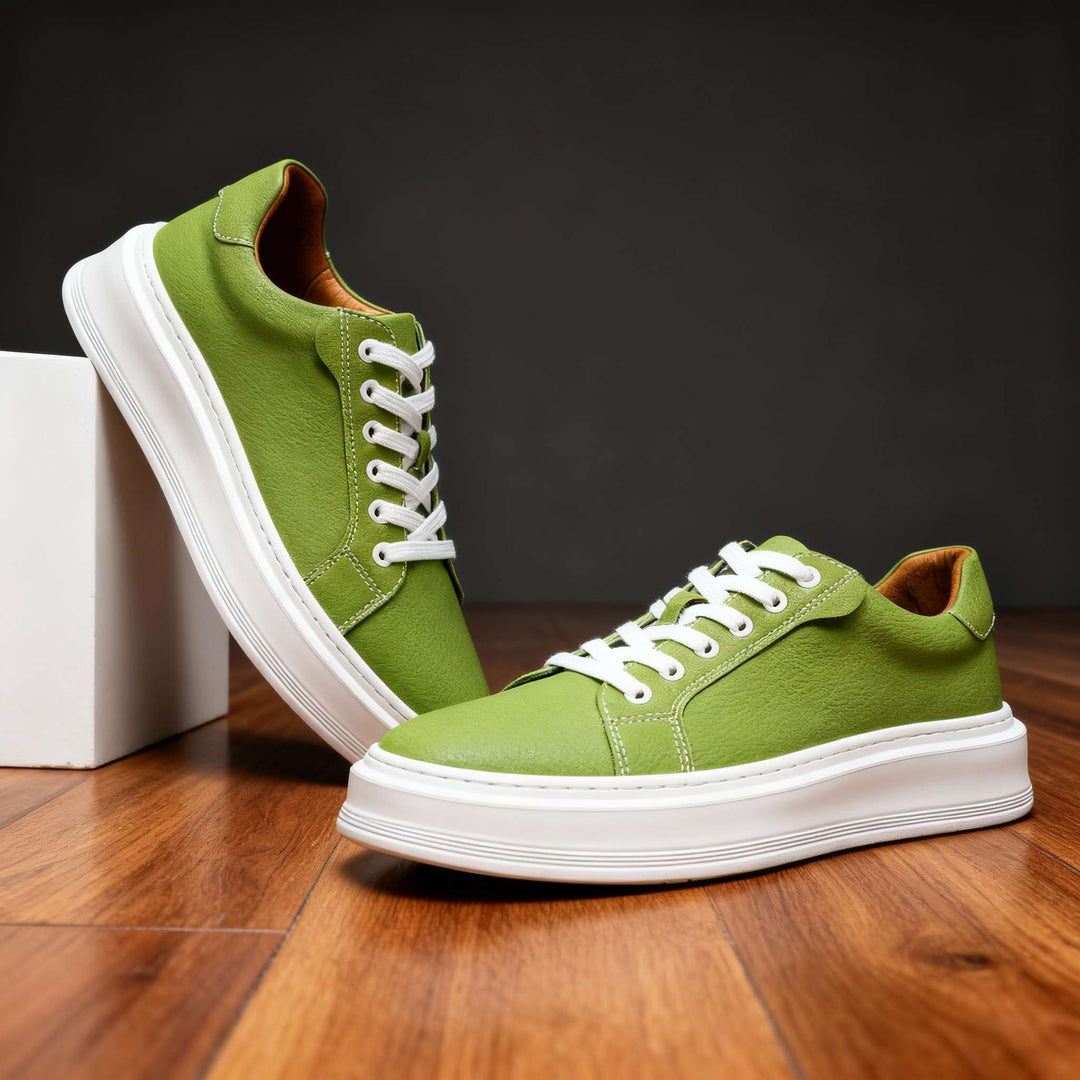 Conrad Jones Leather Sneakers
