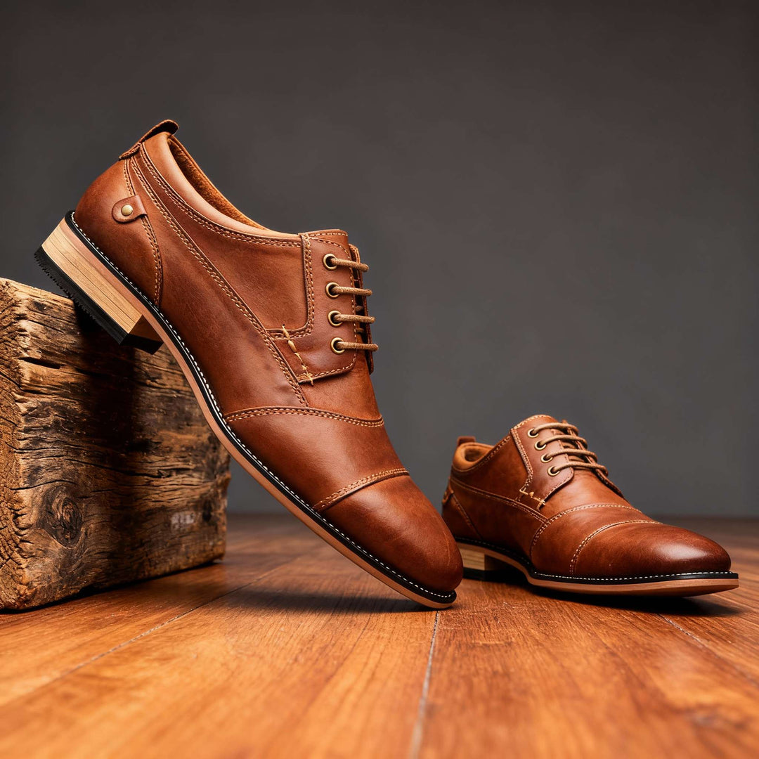 Geoffrey Jones Cap-Toe Derbies