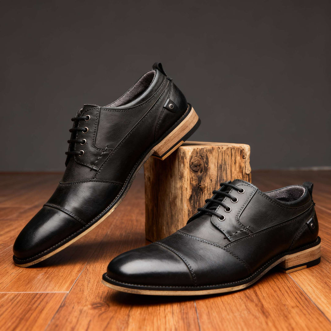 Geoffrey Jones Cap-Toe Derbies