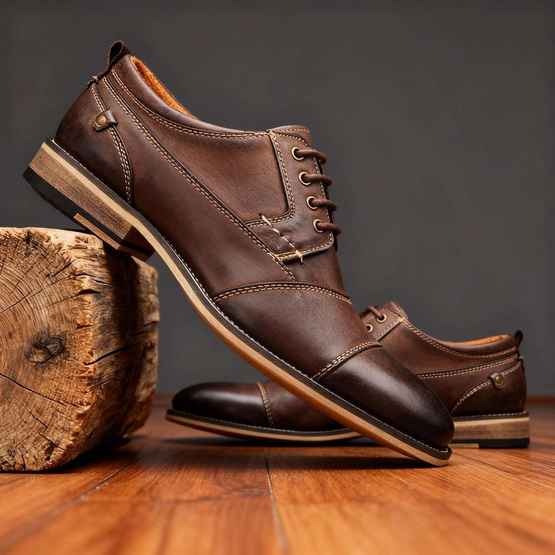 Geoffrey Jones Cap-Toe Derbies