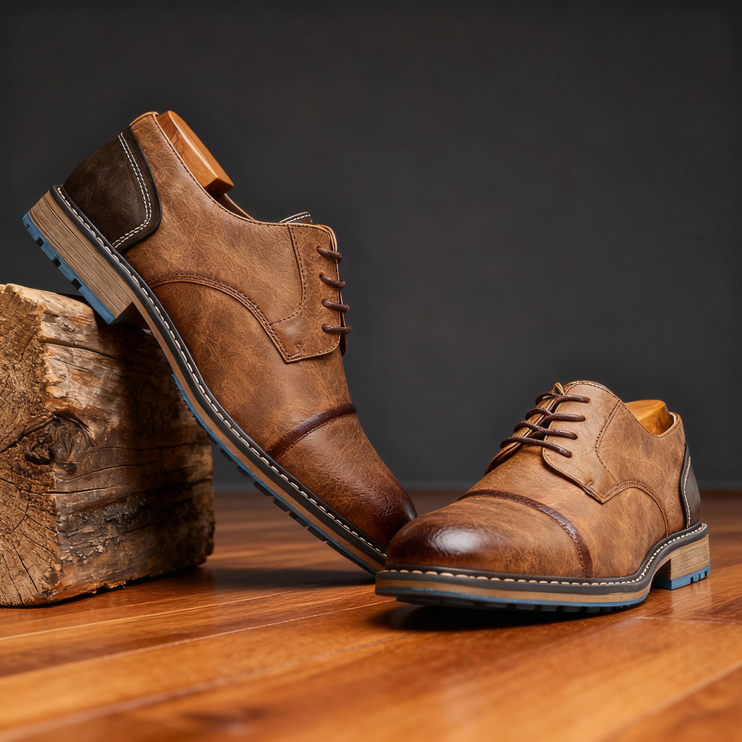 Geoffrey Scott Cap-Toe Derbies
