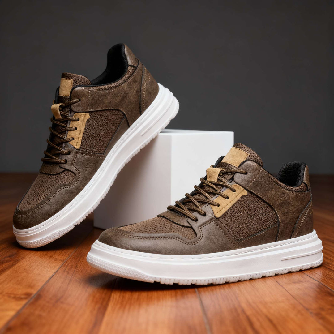 James Carter Leather Sneakers