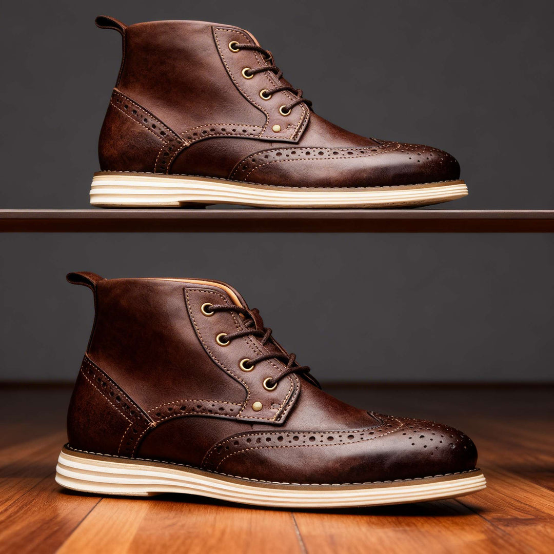 Cohen Forbes Leather Brogue Sneakers