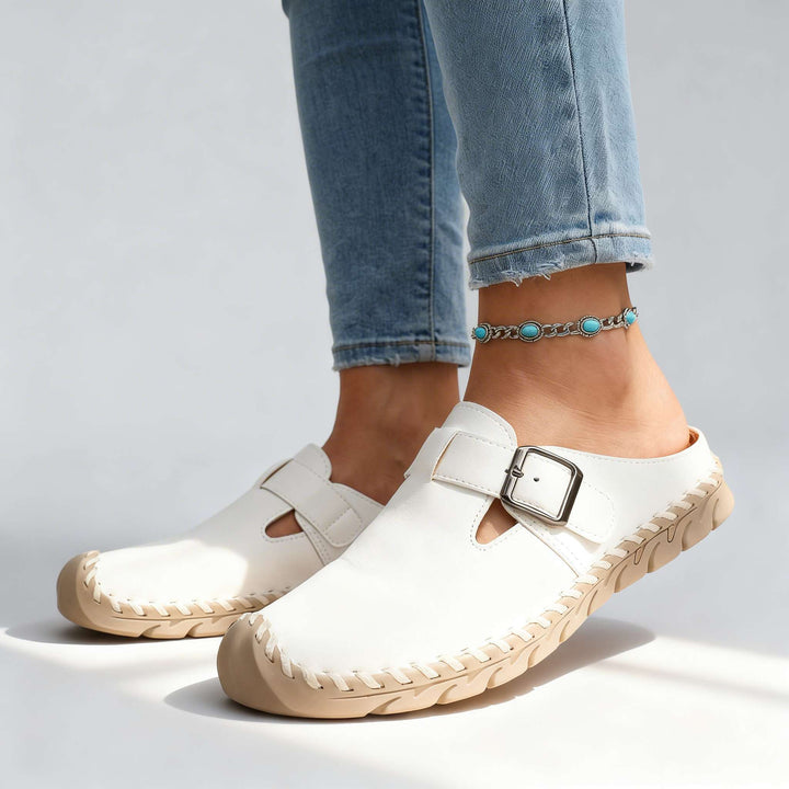 Jennifer Buckle Clogs