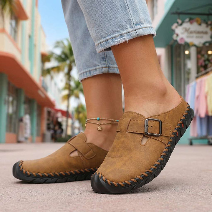 Jennifer Buckle Clogs