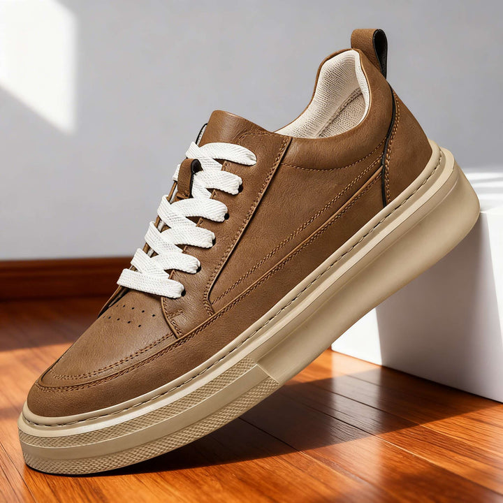 Justin Johnson Leather Sneakers