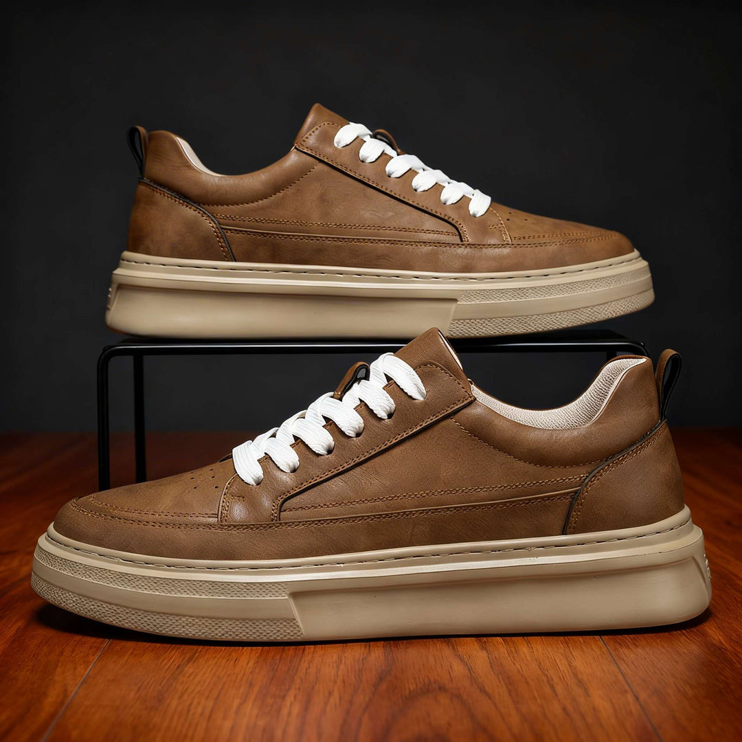 Justin Johnson Leather Sneakers