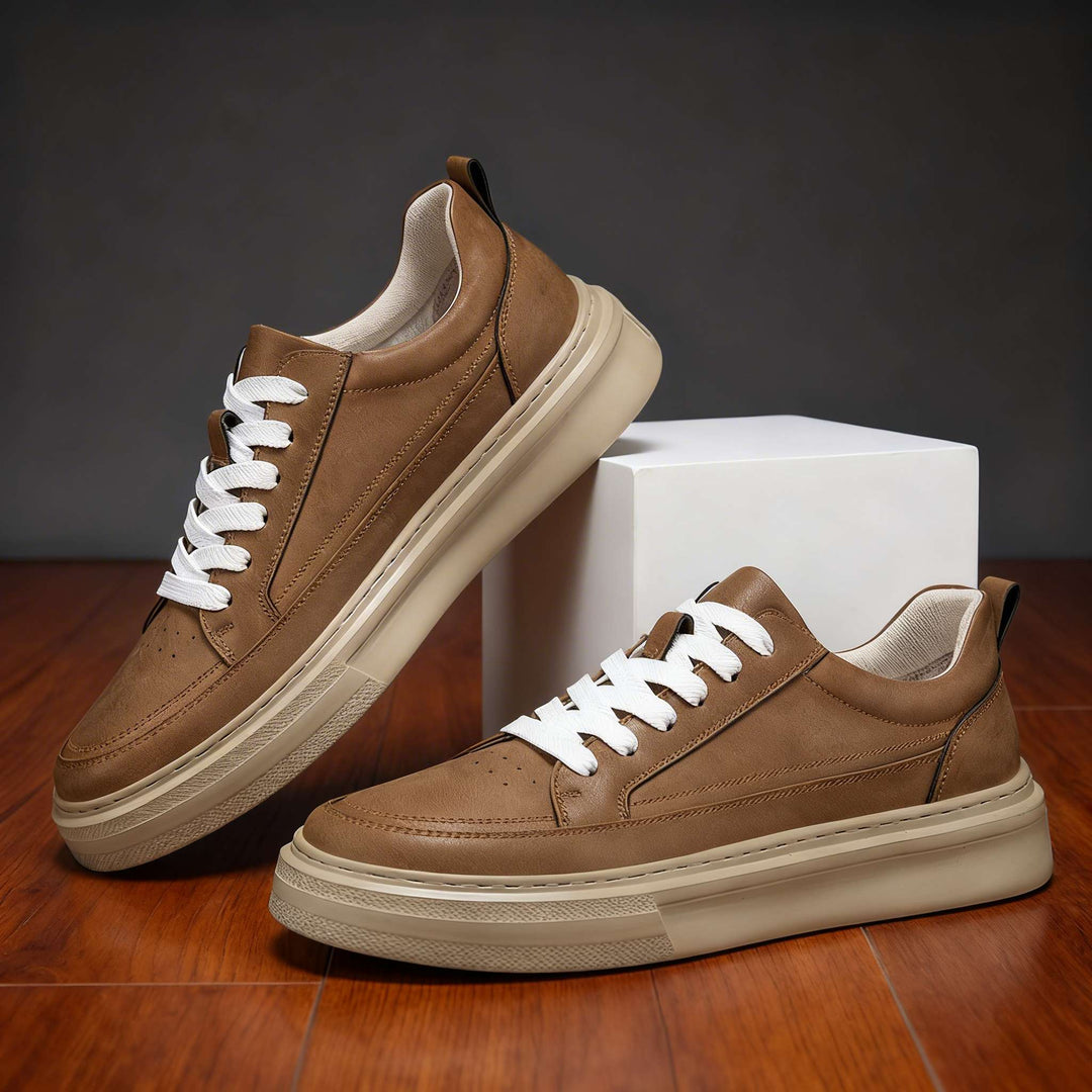 Justin Johnson Leather Sneakers