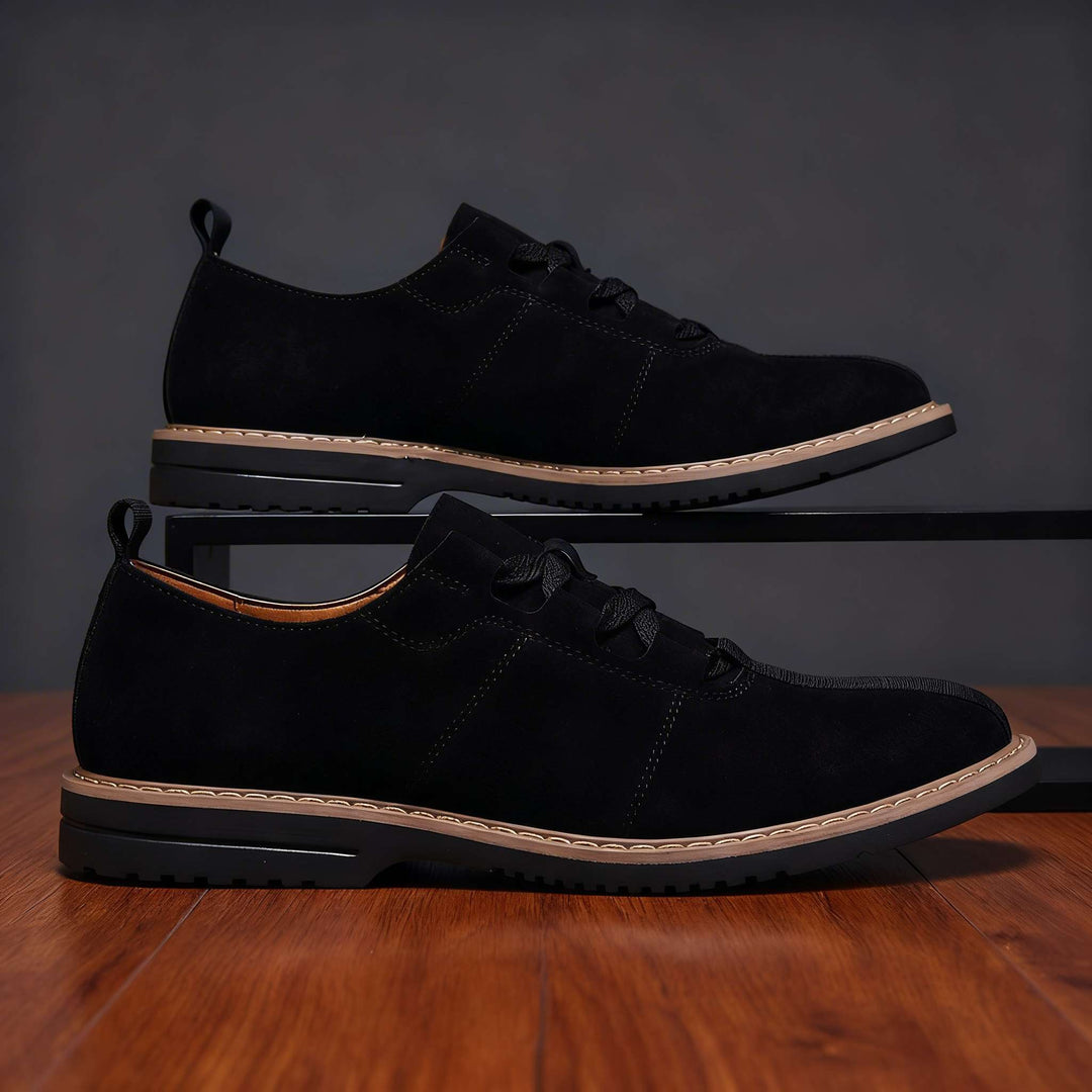 Henry Barnes Suede Oxfords