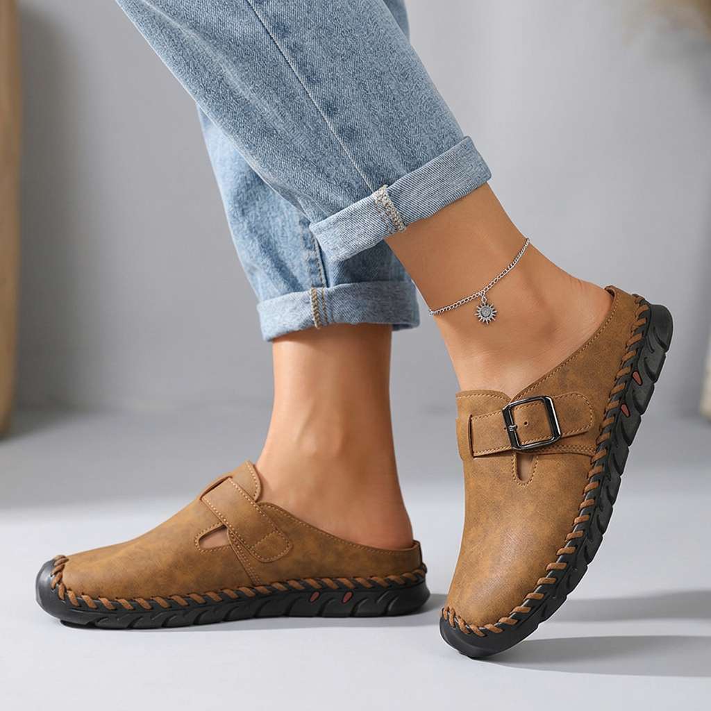 Jennifer Buckle Clogs
