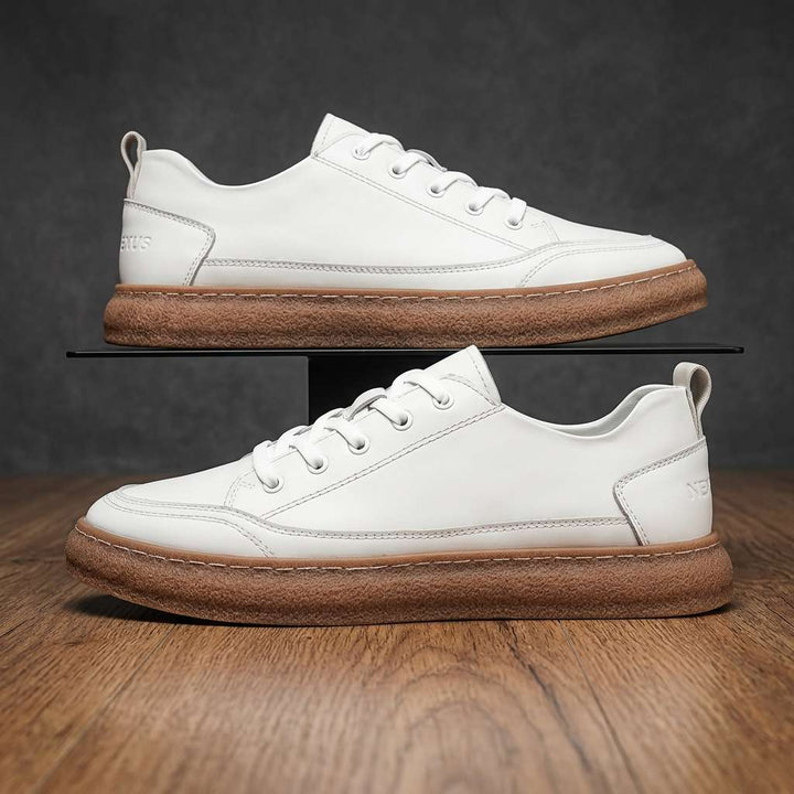 John Barton Leather Sneakers