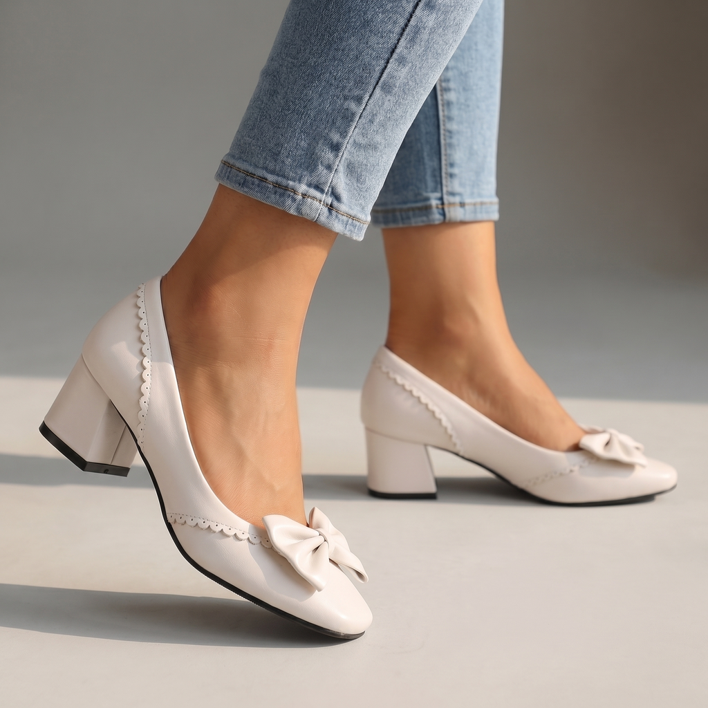 Aria Block Heel Mary Janes