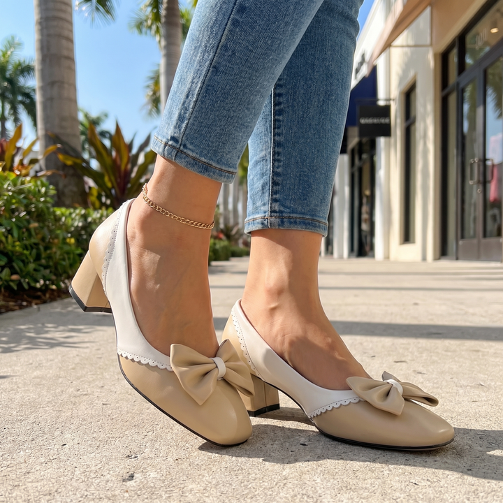 Aria Block Heel Mary Janes