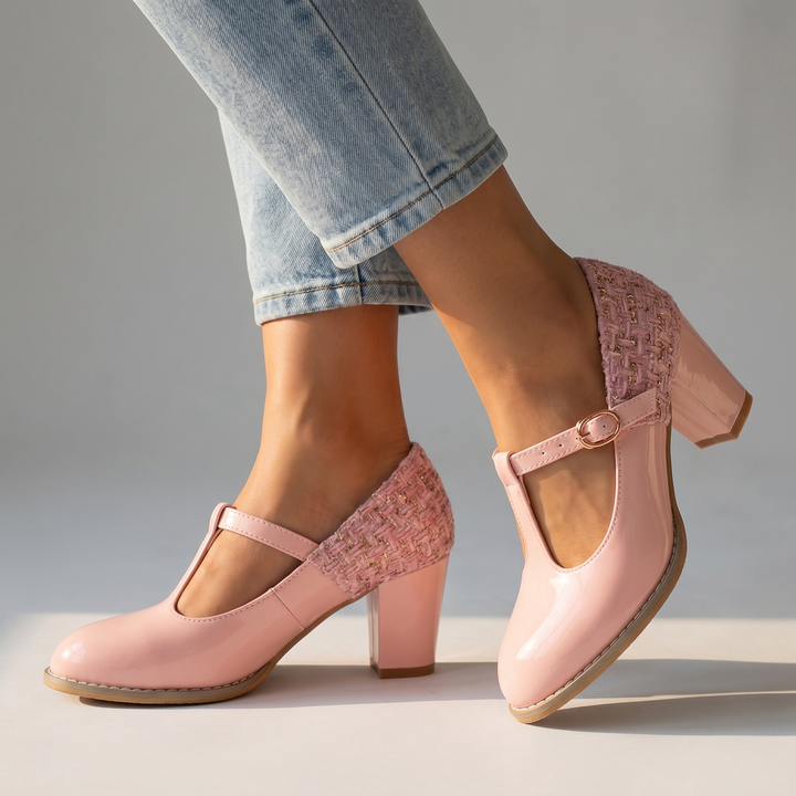 Eliza Block Heel Pumps