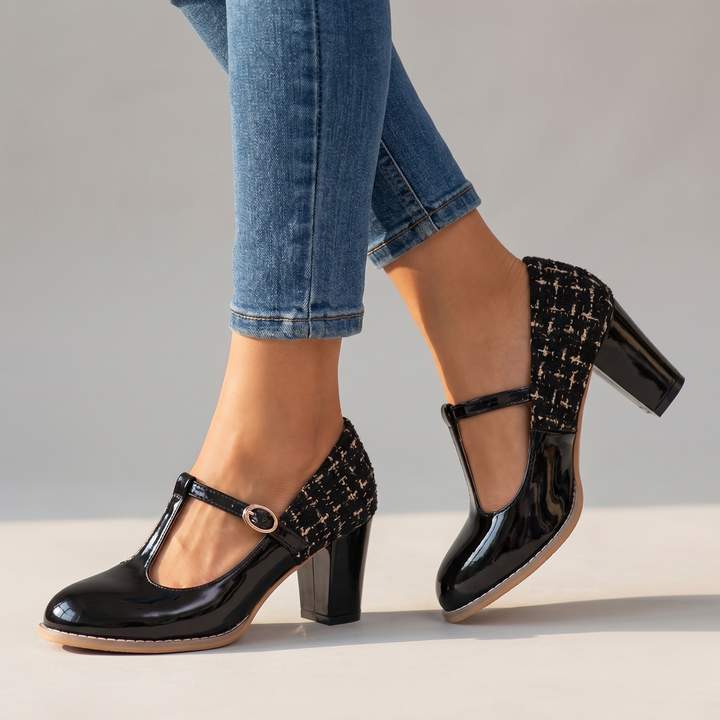 Eliza Block Heel Pumps