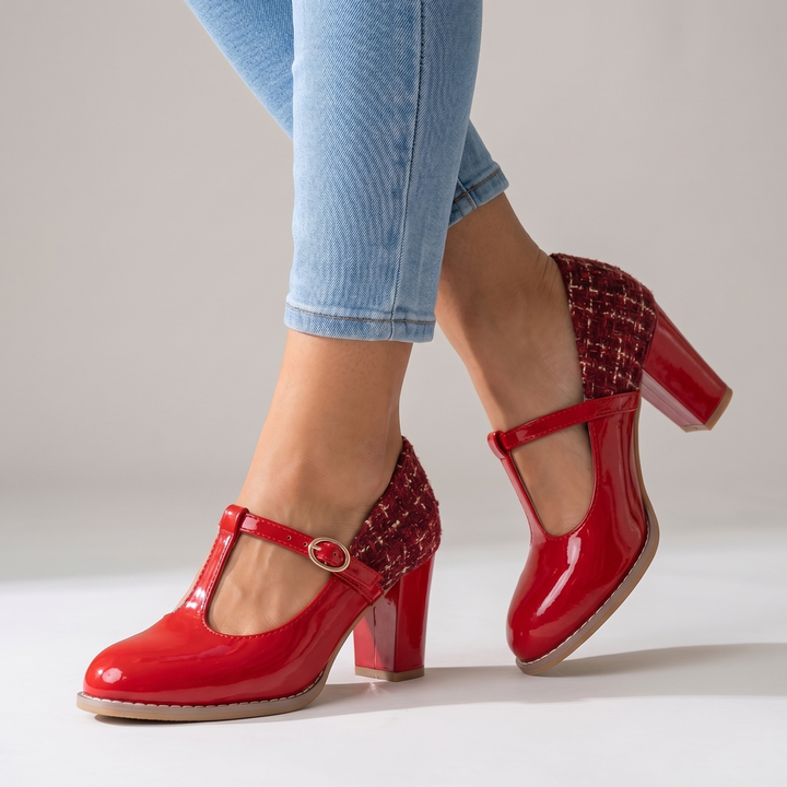 Eliza Block Heel Pumps