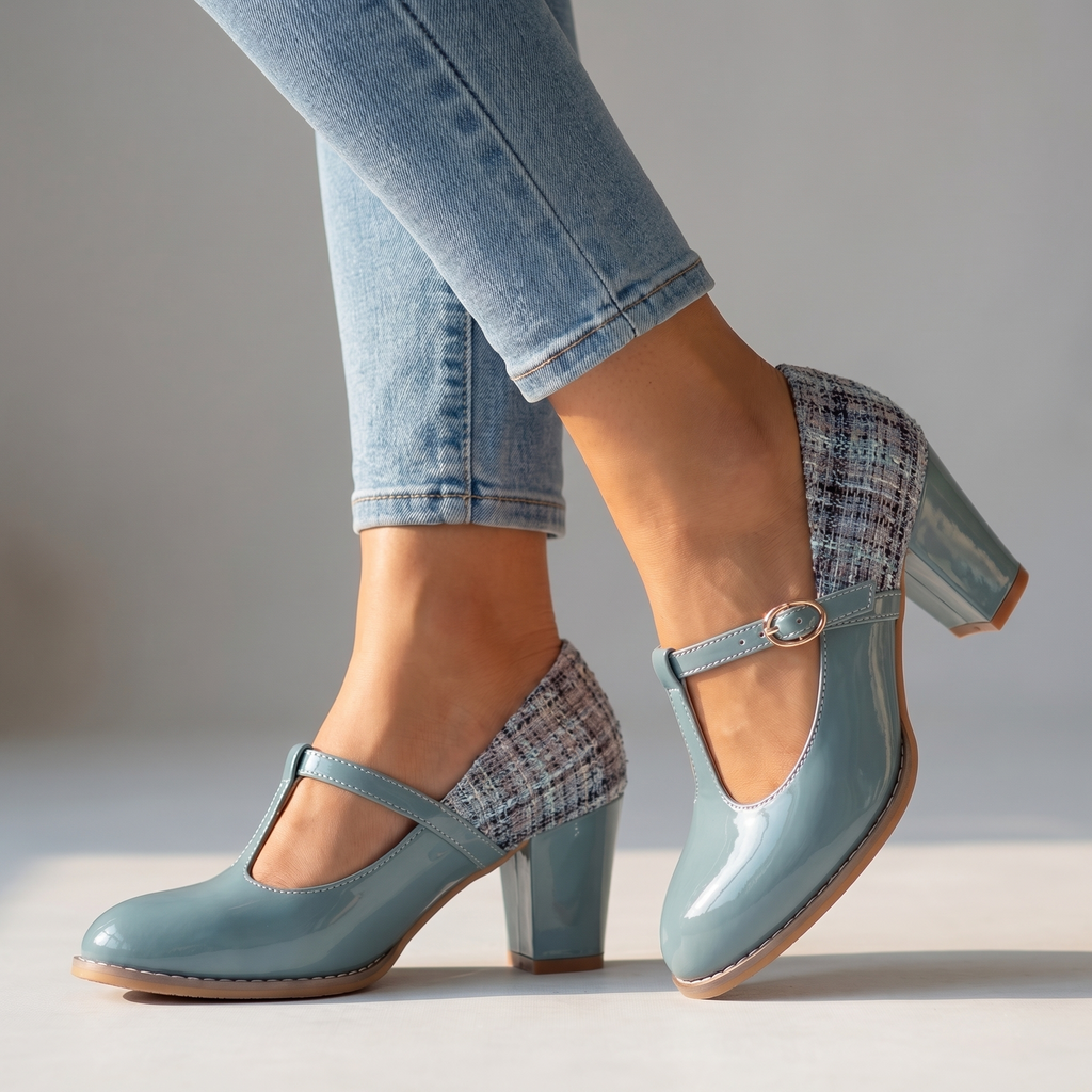 Eliza Block Heel Pumps